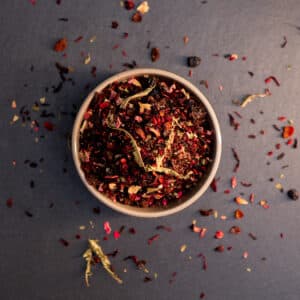 Bio Hibiskus-Cassis Früchtetee