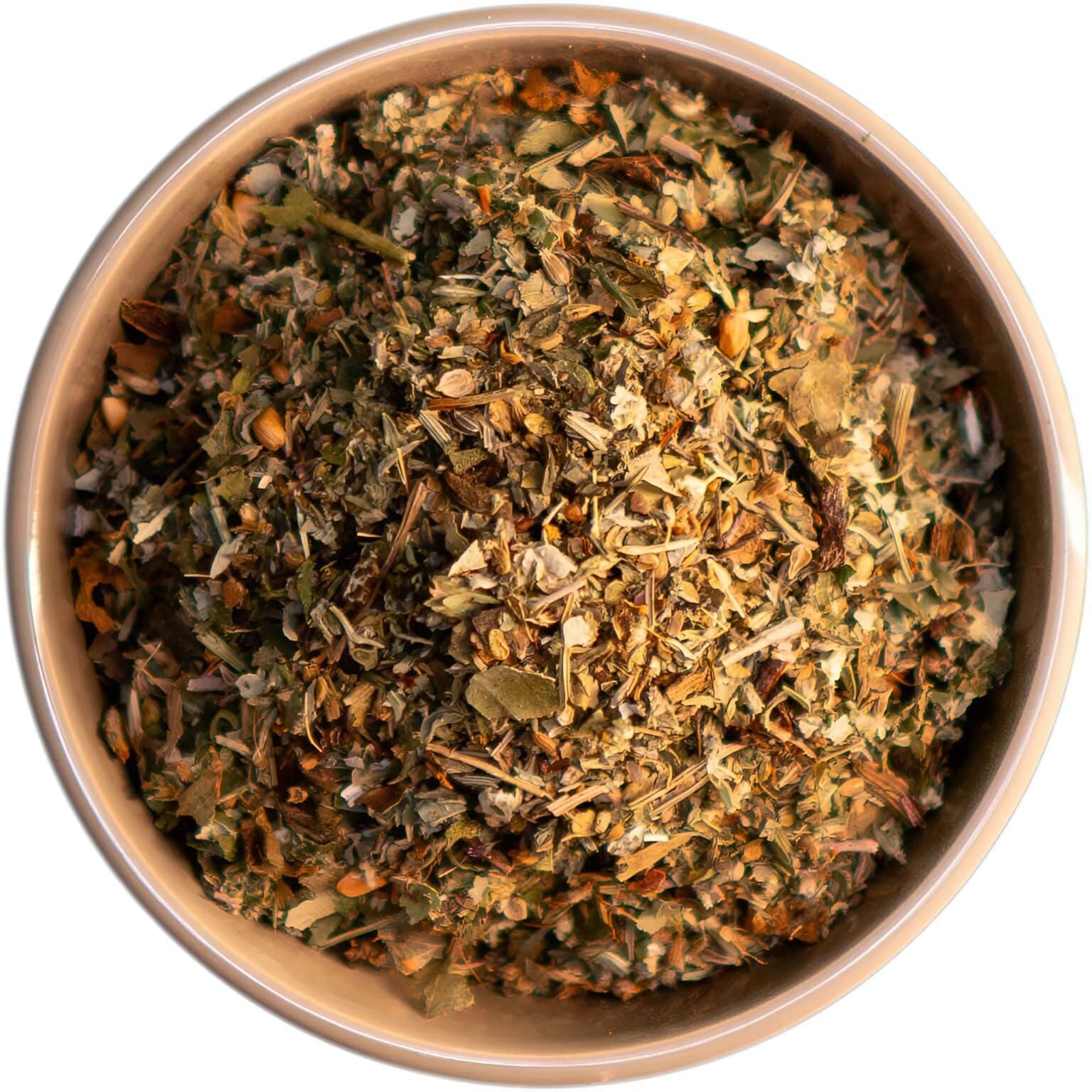 Sauwetter Tee – wohltuende Kräutermischung mit Brombeerblättern, Thymian, Holunderblüten, Anis, Pfefferminze und Melisse. Perfekt für kalte, stürmische Tage