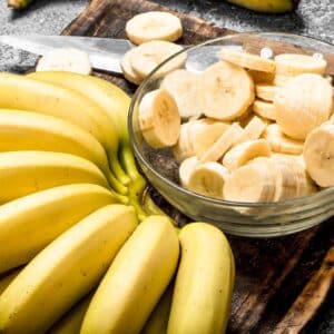 Tee mit Bananen
