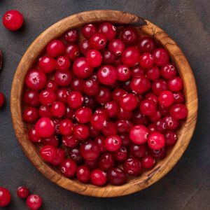 Tee mit Cranberry