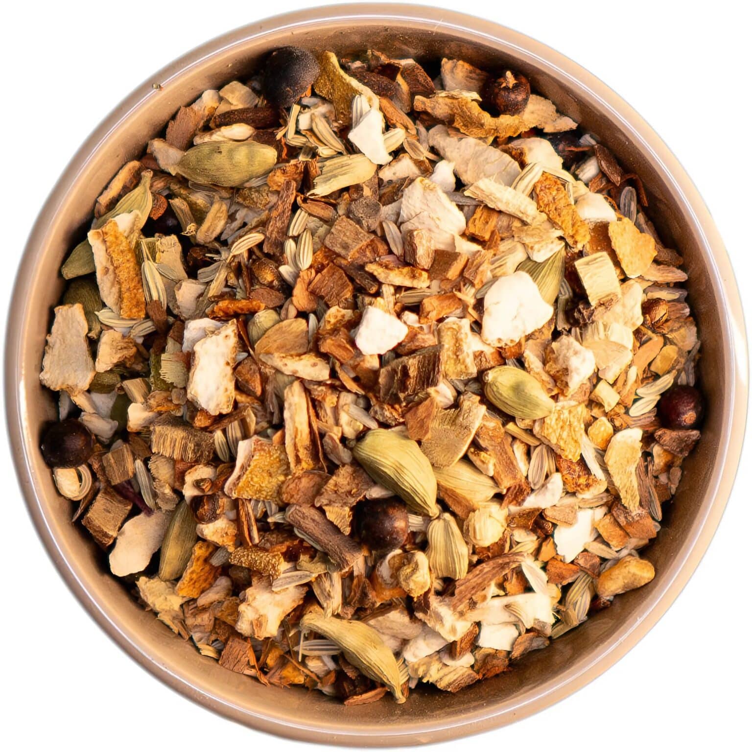Kräutertee Frauentee – Eine harmonische Kräutermischung mit Wacholder, Orange, Fenchel und Zimt für ein wohltuendes und aromatisches Teeerlebnis